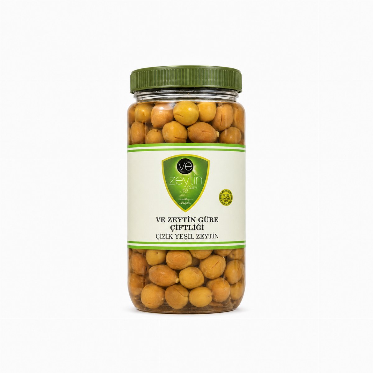 Çizik Yeşil Zeytin 250 g Kavanoz